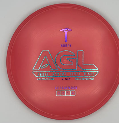 AGL Discs - Hibiscus Punch Alpine Baobab (AGL Bar Stamp)