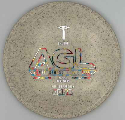 AGL Discs - Cookies and Cream Alpine Hemp Baobab (AGL Bar Stamp)