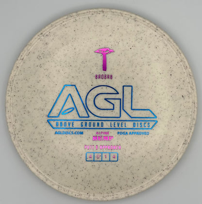 AGL Discs - Cookies and Cream Alpine Hemp Baobab (AGL Bar Stamp)