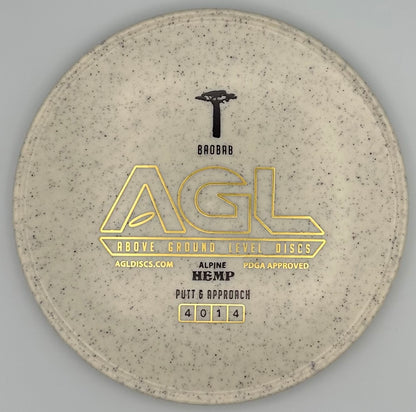 AGL Discs - Cookies and Cream Alpine Hemp Baobab (AGL Bar Stamp)