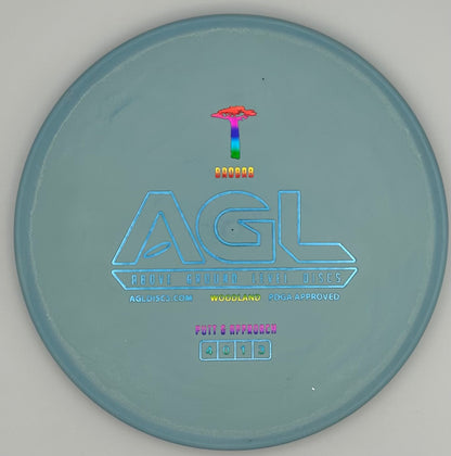 AGL Discs - Robin’s Egg Blue Woodland Baobab (AGL Bar Stamp)