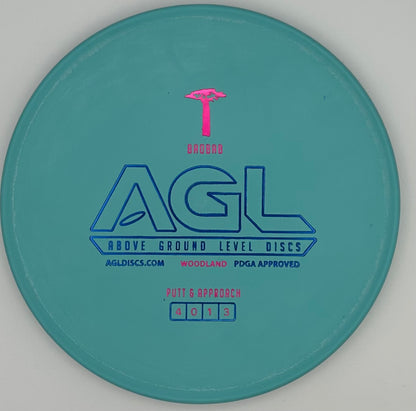 AGL Discs - Tropical Blue Woodland Baobab (AGL Bar Stamp)