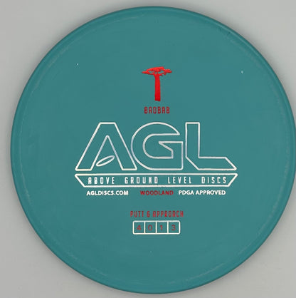 AGL Discs - Tropical Blue Woodland Baobab (AGL Bar Stamp)