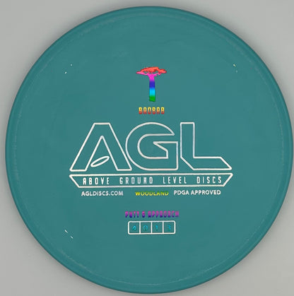 AGL Discs - Tropical Blue Woodland Baobab (AGL Bar Stamp)