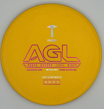 AGL Discs - Banana Yellow Woodland Baobab (AGL Bar Stamp)