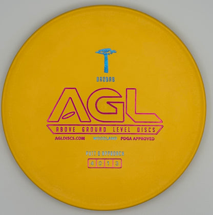 AGL Discs - Banana Yellow Woodland Baobab (AGL Bar Stamp)