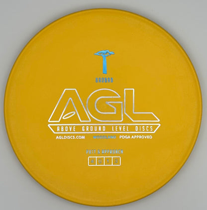 AGL Discs - Banana Yellow Woodland Baobab (AGL Bar Stamp)