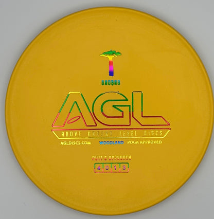 AGL Discs - Banana Yellow Woodland Baobab (AGL Bar Stamp)