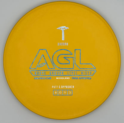 AGL Discs - Banana Yellow Woodland Baobab (AGL Bar Stamp)