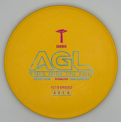 AGL Discs - Banana Yellow Woodland Baobab (AGL Bar Stamp)