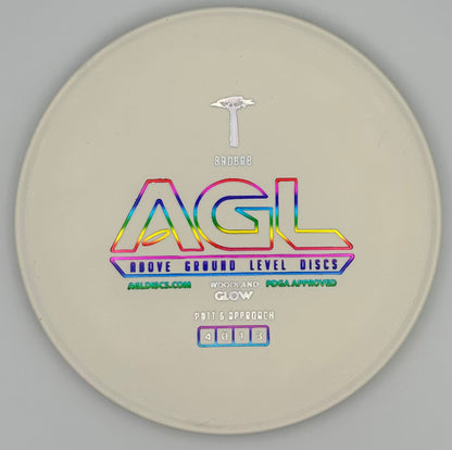 AGL Discs - LOW WEIGHT White Woodland Baobab (AGL Bar Stamp)