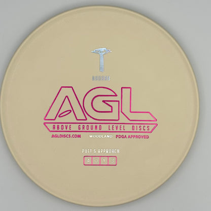 AGL Discs - LOW WEIGHT White Woodland Baobab (AGL Bar Stamp)