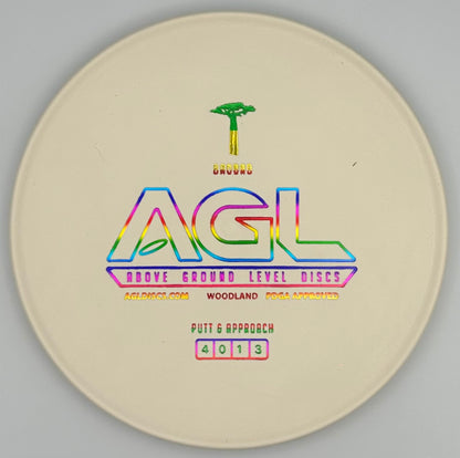 AGL Discs - LOW WEIGHT White Woodland Baobab (AGL Bar Stamp)