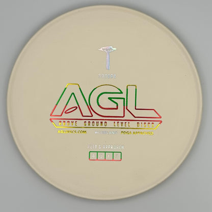 AGL Discs - Chalk White Woodland Baobab (AGL Bar Stamp)