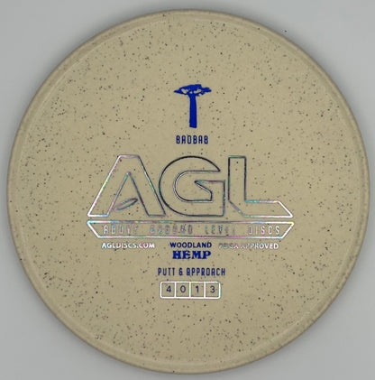 AGL Discs - Cookies and Cream Woodland Hemp Baobab (AGL Bar Stamp)