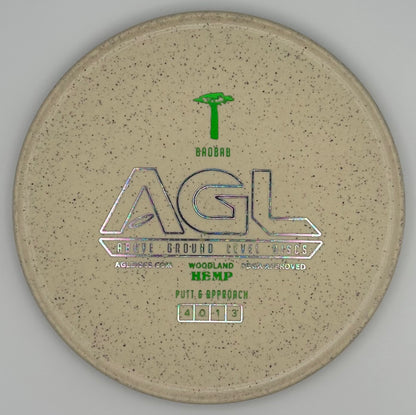 AGL Discs - Cookies and Cream Woodland Hemp Baobab (AGL Bar Stamp)