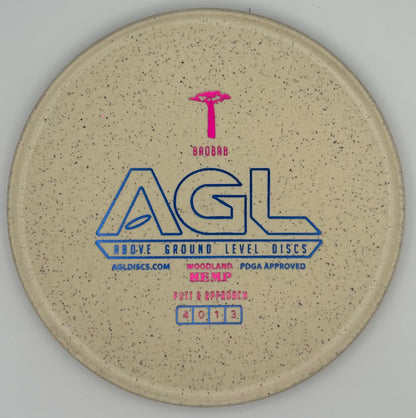 AGL Discs - Cookies and Cream Woodland Hemp Baobab (AGL Bar Stamp)