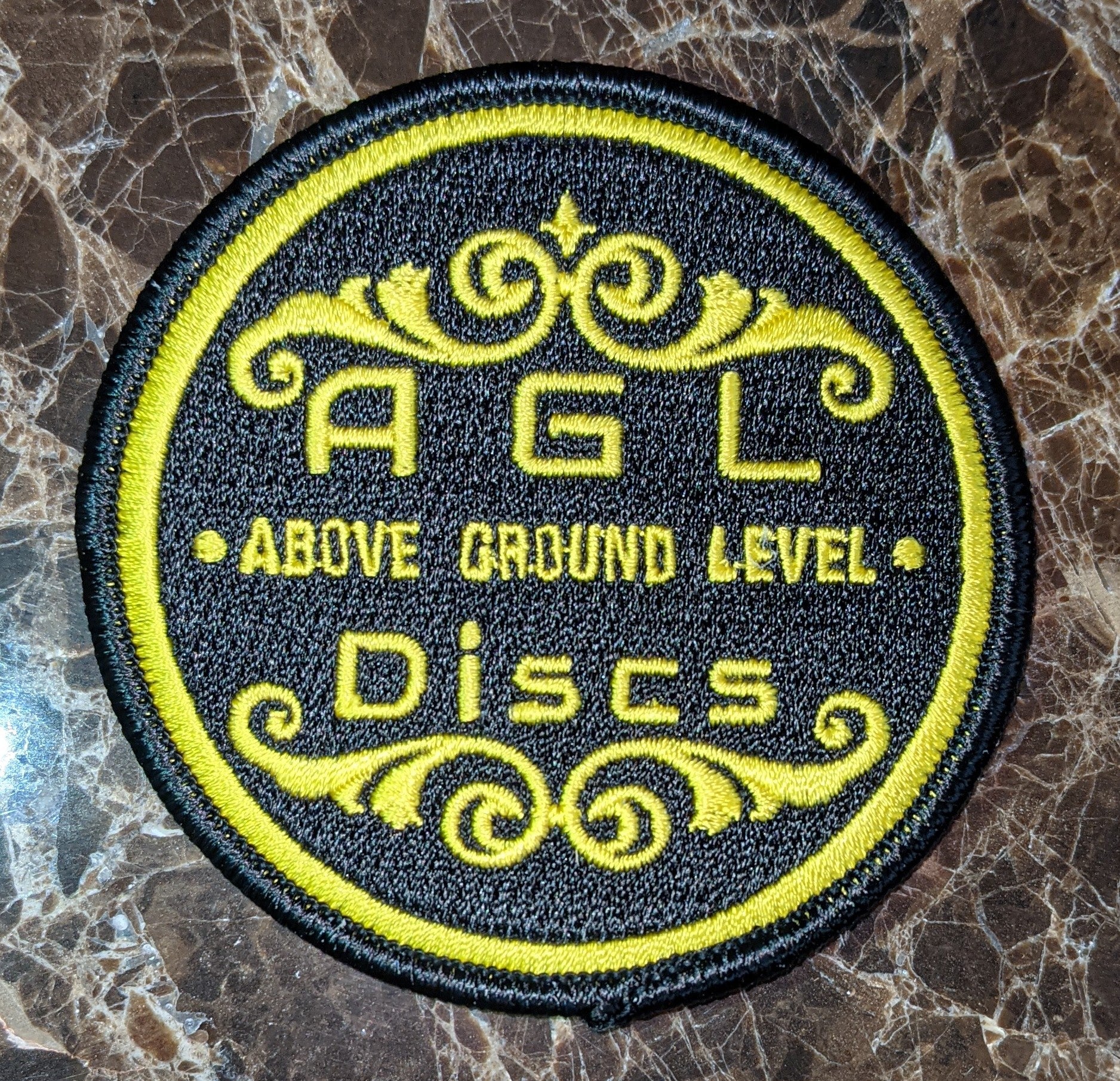 AGL Discs AGL Patches OE Circle Design w 5 Colors