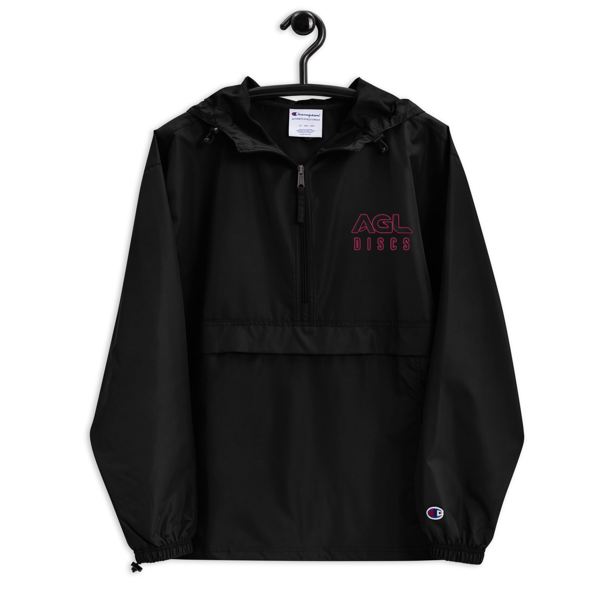 AGL Discs Embroidered Champion Packable Jacket