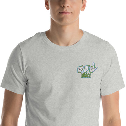 AGL Discs - ASL "AGL" Discs Unisex T-shirt (7x colors)