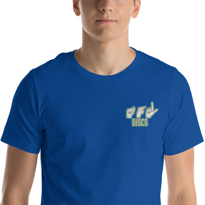 AGL Discs - ASL "AGL" Discs Unisex T-shirt (7x colors)